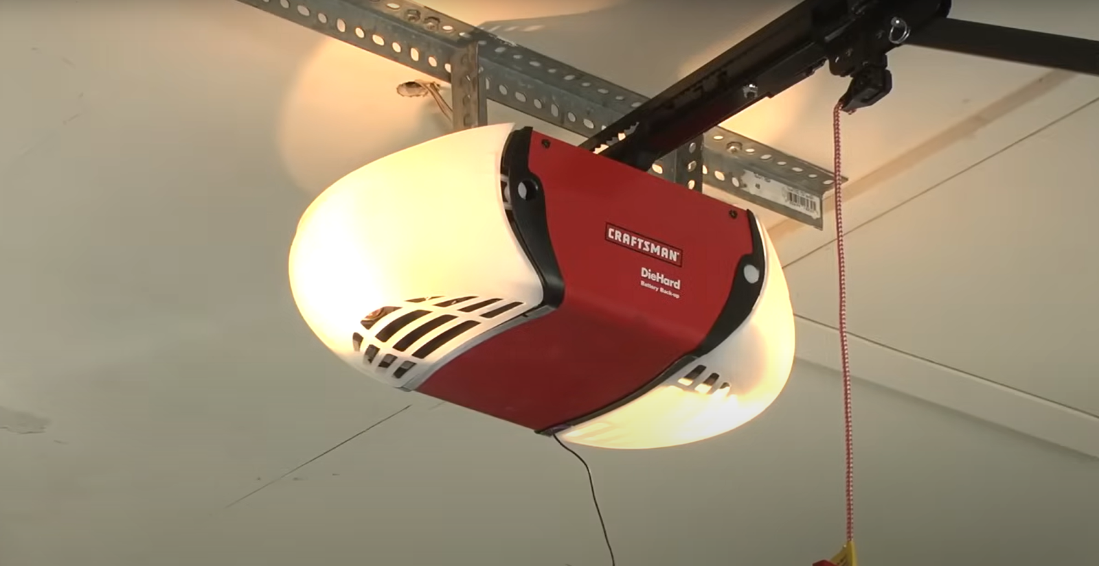 Technician performing garage door opener installation in Sun City Center, Florida, ensuring smooth and reliable operation for homeowners